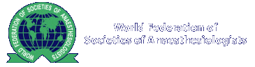 World Federation of Societies of Anaesthesiologists (WFSA) 