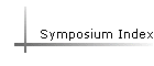 Symposium Index