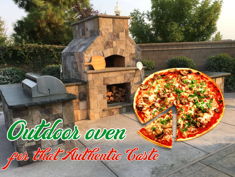 outdoor pizza oven