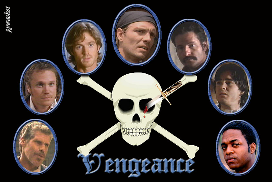 Vengeance collage by Pamela