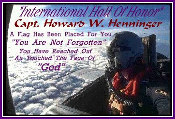 In memory of Capt. Howard W. Henninger