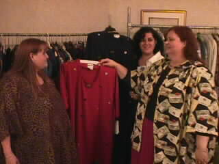 Image: Women looking at clothes