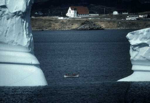 Big IceBergs, Little Boat