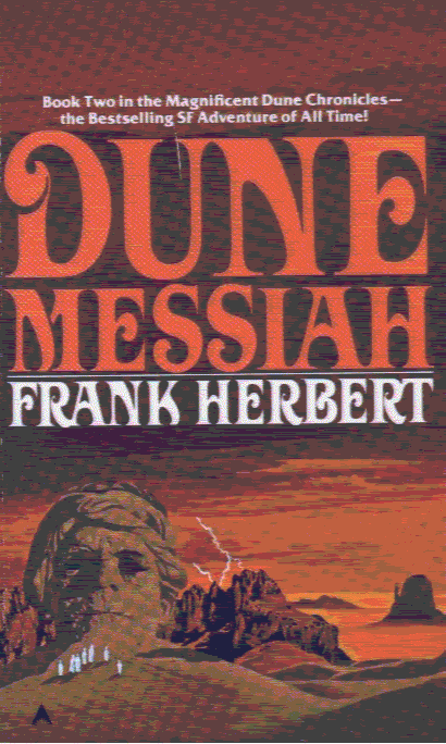 Book Cover, Dune Messiah