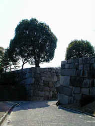 nijo castle wall.JPG (50085 bytes)