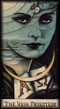 High Priestess, Cosmic Tarot