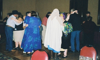 Image: People dancing.