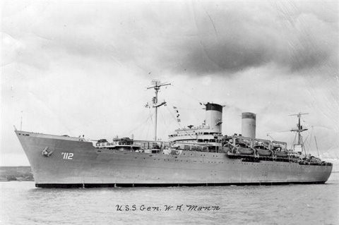 The ship, General W A Mann