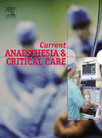Current Anesthesia and Critical Care